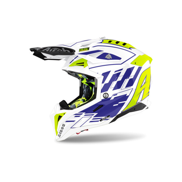 AIROH Airoh Aviator 3 Rampage Blue Gloss